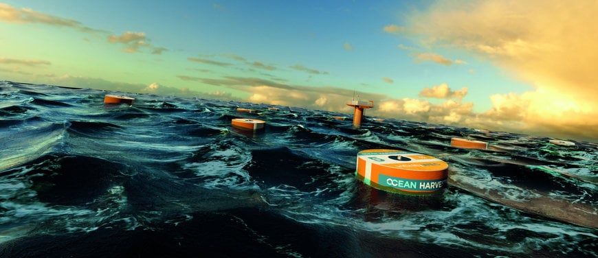 Ocean Harvesting test een nieuw type duurzame energieopwekking: golfenergie - met NSK-kogelomloopspindels